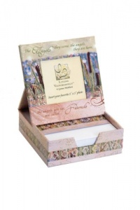 Boston International Living Victoriously Boxed Memo Paper with Frame, Cattails and Birds (LV11019) Boston International Living Victoriously Boxed Memo Paper with Frame, Cattails and Birds (LV11019)