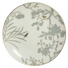 This Limoges porcelain dinner service was created by the well-known designer Sylvie Langet for Raynaud. The leaf design and the bird silhouettes are reminiscent of the golden era of past styles. The fresh colors evoke a feeling of hospitality and the lightness of an early summer day. The clever interplay of positive and negative color highlights the design very effectively. The birds decorate the individual pieces of the dinner service in black, white or gold - to match the rims.