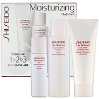 Shiseido The Skincare Moisturizing 1-2-3 Set Extra Gentle Cleansing Foam 2.8oz + Hydro-Nourishing Softener 3.3oz + Day Moisture Protection SPF 15 1oz Shiseido The Skincare Moisturizing 1-2-3 Set Extra Gentle Cleansing Foam 2.8oz + Hydro-Nourishing Softener 3.3oz + Day Moisture Protection SPF 15 1oz