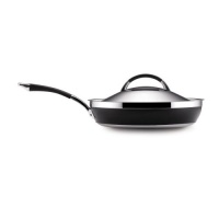Anolon Ultra Clad Stainless Steel 12-Inch Covered Deep Skillet Anolon Ultra Clad Stainless Steel 12-Inch Covered Deep Skillet