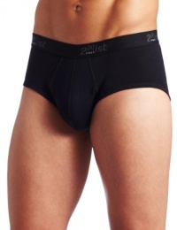 2(x)ist Men's Pima Contour Pouch Brief, Black, Large 2(x)ist Men's Pima Contour Pouch Brief, Black, Large