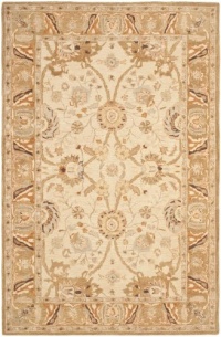 Area Rug 6x9 Rectangle Traditional Silver - Light Brown Color - Safavieh Anatolia Rug from RugPal Area Rug 6x9 Rectangle Traditional Silver - Light Brown Color - Safavieh Anatolia Rug from RugPal