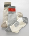 Before you lace up, toss on these Timberland boot socks in a warm acrylic-wool blend for an added layer of protection.