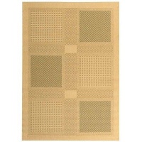 Safavieh CY1928-1E01 Courtyard Collection Natural and Olive Indoor/Outdoor Area Rug, 2-Feet by 3-Feet 7-Inch Safavieh CY1928-1E01 Courtyard Collection Natural and Olive Indoor/Outdoor Area Rug, 2-Feet by 3-Feet 7-Inch