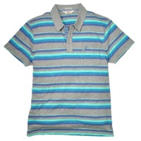 Original Penguin Men's Short Sleeve Stripe Polo