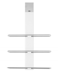 This over the door towel rack from Oxo is perfect for any bathroom, featuring a steel spring hook that accommodates a variety of door sizes and non-slip bumpers that won't scratch or damage doors. The sturdy spine gives that rack stability and structure so it is ideal for hanging bath towels, washcloths and more. This over the door towel rack from Oxo is perfect for any bathroom, featuring a steel spring hook that accommodates a variety of door sizes and non-slip bumpers that won't scratch or damage doors. The sturdy spine gives that rack stability and structure so it is ideal for hanging bath towels, washcloths and more.