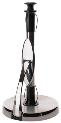 OXO Good Grips SimplyTear Standing Paper Towel Holder, Brushed Stainless Steel