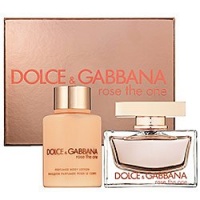 ROSE THE ONE by Dolce & Gabbana Gift Set for WOMEN: EAU DE PARFUM SPRAY 1.6 OZ & BODY LOTION 3.3 OZ ROSE THE ONE by Dolce & Gabbana Gift Set for WOMEN: EAU DE PARFUM SPRAY 1.6 OZ & BODY LOTION 3.3 OZ