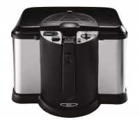 Oster CKSTDFZM70 4-Liter Cool Touch Deep Fryer, Black and Stainless Steel Oster CKSTDFZM70 4-Liter Cool Touch Deep Fryer, Black and Stainless Steel