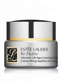 Now look strikingly younger and more lifted. Enviably radiant. Astonishingly beautiful. This is an ultra-luxurious, all-powerful creme bringing your skin Estée Lauder's ultimate repair technologies and intense hydrators. Lifting, firming, perfecting your skin's appearance like never before. Creme Rich formula cushions, comforts the driest skin. Includes multi-patented Life Re-Newing Molecules to help repair, recharge, and restore skin's energized, radiant appearance. Made in UK. 1.7 oz. Now look strikingly younger and more lifted. Enviably radiant. Astonishingly beautiful. This is an ultra-luxurious, all-powerful creme bringing your skin Estée Lauder's ultimate repair technologies and intense hydrators. Lifting, firming, perfecting your skin's appearance like never before. Creme Rich formula cushions, comforts the driest skin. Includes multi-patented Life Re-Newing Molecules to help repair, recharge, and restore skin's energized, radiant appearance. Made in UK. 1.7 oz.