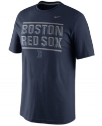 Root, root, root for your favorite team with this Boston Red Sox t-shirt from Nike. Root, root, root for your favorite team with this Boston Red Sox t-shirt from Nike.