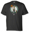 Boston Celtics adidas Black Primary Logo T-Shirt