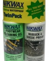 Nikwax Nubuck & Suede Footwear  Clean/Waterproof Duo Pack