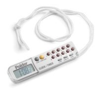 Polder 898-90 Clock, Timer & Stopwatch, White Polder 898-90 Clock, Timer & Stopwatch, White