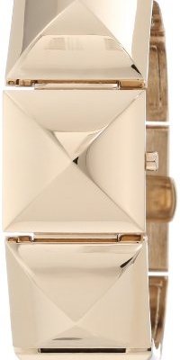 Vince Camuto Women's VC/5026CHGB Gold-Tone Pyramid Bracelet Covered Dial Watch Vince Camuto Women's VC/5026CHGB Gold-Tone Pyramid Bracelet Covered Dial Watch