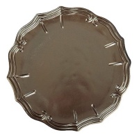 Vietri Incanto Metallic Baroque Service Plate/Charger 13.5 in D (Set of 2) Vietri Incanto Metallic Baroque Service Plate/Charger 13.5 in D (Set of 2)