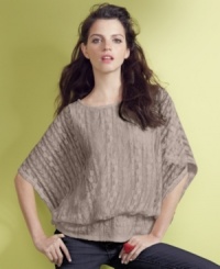 A layer of alluring lace makes Style&co.'s peplum blouse look truly romantic! It's the ultimate date night top. (Clearance) A layer of alluring lace makes Style&co.'s peplum blouse look truly romantic! It's the ultimate date night top. (Clearance)