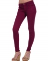 J Brand Womens 620 Super Skinny in Washed Loganberry - Washed Loganberry - 30