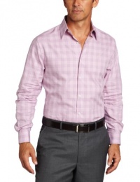 Perry Ellis Men's Long Sleeve Slim Fit Big Check Shirt Perry Ellis Men's Long Sleeve Slim Fit Big Check Shirt