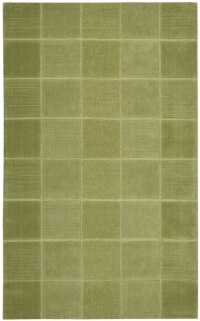 Nourison Westport Squares Green 2.6-Feet by 4.0-Feet 100% Wool Area Rug Nourison Westport Squares Green 2.6-Feet by 4.0-Feet 100% Wool Area Rug