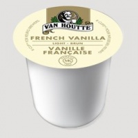 Van Houtte French Vanilla, Light Coffee, K-Cup Portion Pack for Keurig K-Cup Brewers 24-Count (Pack of 2)