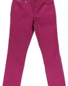 Lauren Jeans Co. Women's Slimming Modern Straight Ankle Jeans (Harbor Pink) (4)