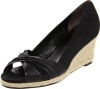 Cole Haan Women's Air Camila OT 65 Wedge,Black,9 B US