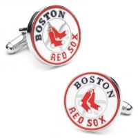 Boston Red Sox Cufflinks Circle Alternate Logo By Cufflinks Inc