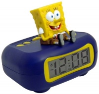Nickledeon Spongebob SBC120 LCD Alarm Clock (Blue/Yellow) Nickledeon Spongebob SBC120 LCD Alarm Clock (Blue/Yellow)
