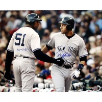 Steiner Sports MLB New York Yankees Derek Jeter/ Bernie Williams Dual Signed Away Jersey Horizontal 16x20 Photograph Steiner Sports MLB New York Yankees Derek Jeter/ Bernie Williams Dual Signed Away Jersey Horizontal 16x20 Photograph