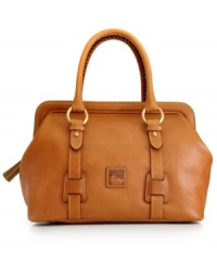 Can't fly off to Florence? This sumptuous leather satchel from Dooney & Bourke is the next best thing. Inspired by the city of its namesake, it showcases refined detailing, such as chic buckle accents and subtle tonal stitching. An elegant statement piece for everyday or your next sojourn away.