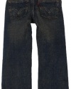 Levi's Boys 2-7 Relaxed Straight Slim Fit Jean, Rusted Rigid, 6S