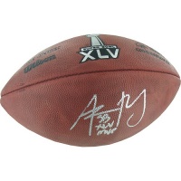 Steiner Sports NFL Green Bay Packers Aaron Rodgers Official Super Bowl XLV Football with Super Bowl XLV MVP Inscription Steiner Sports NFL Green Bay Packers Aaron Rodgers Official Super Bowl XLV Football with Super Bowl XLV MVP Inscription