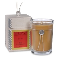 A blend of tart red currants and fruit glaze layered over vanilla bean and raspberry. Burn time is approximately 50 hours. A blend of tart red currants and fruit glaze layered over vanilla bean and raspberry. Burn time is approximately 50 hours.