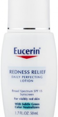 Eucerin Redness Relief Daily Perfecting Lotion SPF 15, 1.7 Ounce Bottle