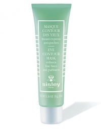 Reduces fine lines and puffiness. Helps refresh, smooth and rejuvenate the eye contour. Thanks to a unique combination of active ingredients, vitamins and trace elements this eye mask works in just 10 minutes to help re-hydrate skin and smooth away visible signs of fatigue. Reduces fine lines and puffiness. Helps refresh, smooth and rejuvenate the eye contour. Thanks to a unique combination of active ingredients, vitamins and trace elements this eye mask works in just 10 minutes to help re-hydrate skin and smooth away visible signs of fatigue.