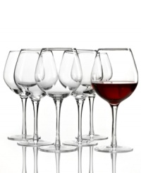 Inspired by the Tuscan appreciation for fine wine, these classic wine glasses are designed to emphasize the rich colors and aromas of your favorite reds. A great value, in brilliant Lenox crystal. Inspired by the Tuscan appreciation for fine wine, these classic wine glasses are designed to emphasize the rich colors and aromas of your favorite reds. A great value, in brilliant Lenox crystal.