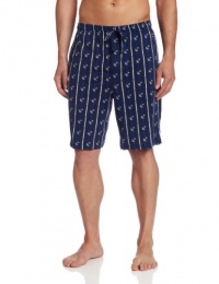 Nautica Men's Knit Anchor Stripe Short Nautica Men's Knit Anchor Stripe Short