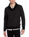 Marc Ecko Cut & Sew Men's Armband Shawl Rib Sweater