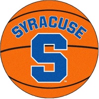 Fanmats Syracuse Orangemen Basketball-Shaped Mat Fanmats Syracuse Orangemen Basketball-Shaped Mat