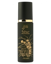 Shiseido Women's Zen Eau De Cologne Mist. This is a warm lingering fragrance that conveys a mysterious, unique quality that is not unlike the Oriental philosophy that inspired it. It is quiet, yet sensual, exotic and modern, tempting and sexy yet innocent. It is a blend of jasmine, rose, burnished woods and soft mosses. Shiseido Women's Zen Eau De Cologne Mist. This is a warm lingering fragrance that conveys a mysterious, unique quality that is not unlike the Oriental philosophy that inspired it. It is quiet, yet sensual, exotic and modern, tempting and sexy yet innocent. It is a blend of jasmine, rose, burnished woods and soft mosses.