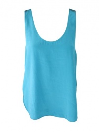 Thakoon Addition Womens Silk Scoopneck Hi Low Tank Top Thakoon Addition Womens Silk Scoopneck Hi Low Tank Top