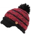 She can commute in cute style in this multicolor beanie from Roxy, perfect for her on-the-go outfits.