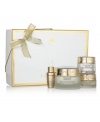 Absolue Premium ßx is the ultimate in skincare that helps deeply replenish moisture, improve skin's elasticity and clarity. Gift set contains: