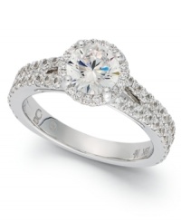 Sparkle that tells a story. This stunning My Diamond Story Halo Engagement Ring features round-cut diamonds (2 ct. t.w.) set in 18k white gold. Each My Diamond Story ring comes in a signature box that includes a built-in USB cord to download personalized videos, pictures and music! Sparkle that tells a story. This stunning My Diamond Story Halo Engagement Ring features round-cut diamonds (2 ct. t.w.) set in 18k white gold. Each My Diamond Story ring comes in a signature box that includes a built-in USB cord to download personalized videos, pictures and music!