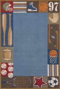 Momeni Lil Mo Whimsy LMJ-4DNM500R Denim Rug Momeni Lil Mo Whimsy LMJ-4DNM500R Denim Rug