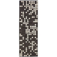 Safavieh Soho Collection SOH726A Handmade Black and White New Zealand Wool Square Area Rug, 6-Feet Safavieh Soho Collection SOH726A Handmade Black and White New Zealand Wool Square Area Rug, 6-Feet