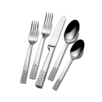 Mikasa Platinum Links Frost 18/10 5-Piece Place Setting Mikasa Platinum Links Frost 18/10 5-Piece Place Setting