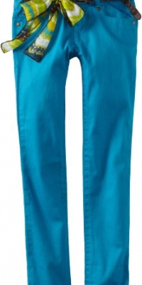 My Michelle Girls 7-16 Color Jean, Turquoise, 8 My Michelle Girls 7-16 Color Jean, Turquoise, 8