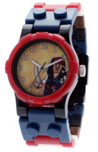 LEGO Kids' 9004094 Pirates of the Caribbean Jack Sparrow Watch LEGO Kids' 9004094 Pirates of the Caribbean Jack Sparrow Watch